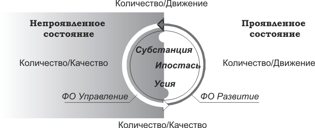 Цикл реализации по функциональным местам Сущности